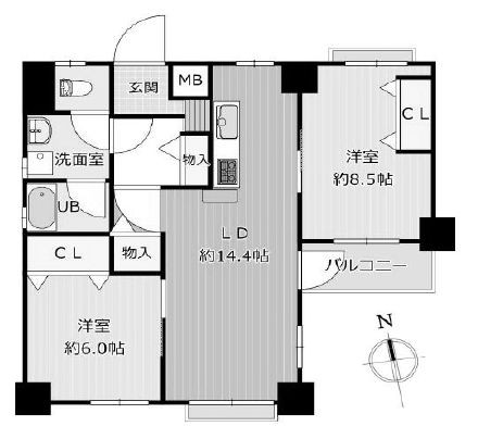 ドエル南塚口Ａ棟