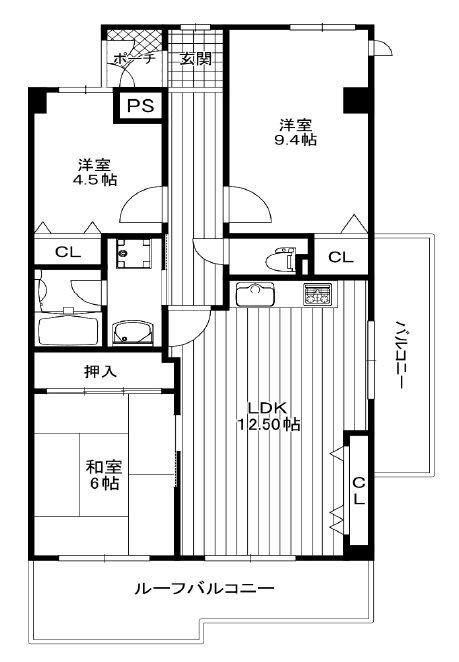 ｻﾝﾛｲﾔﾙ北園田ﾌﾞﾗﾝｼｭｰﾙ