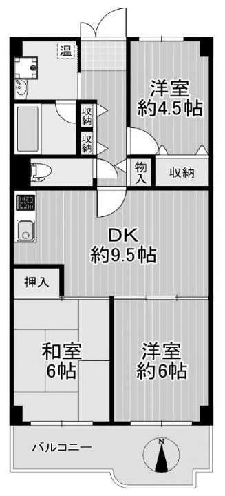 パレス南塚口２号棟